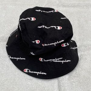 Champion branded black hat - hardly used.